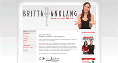 Desktop Screenshot of musikkabarett-britta.de