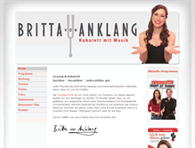 Tablet Screenshot of musikkabarett-britta.de